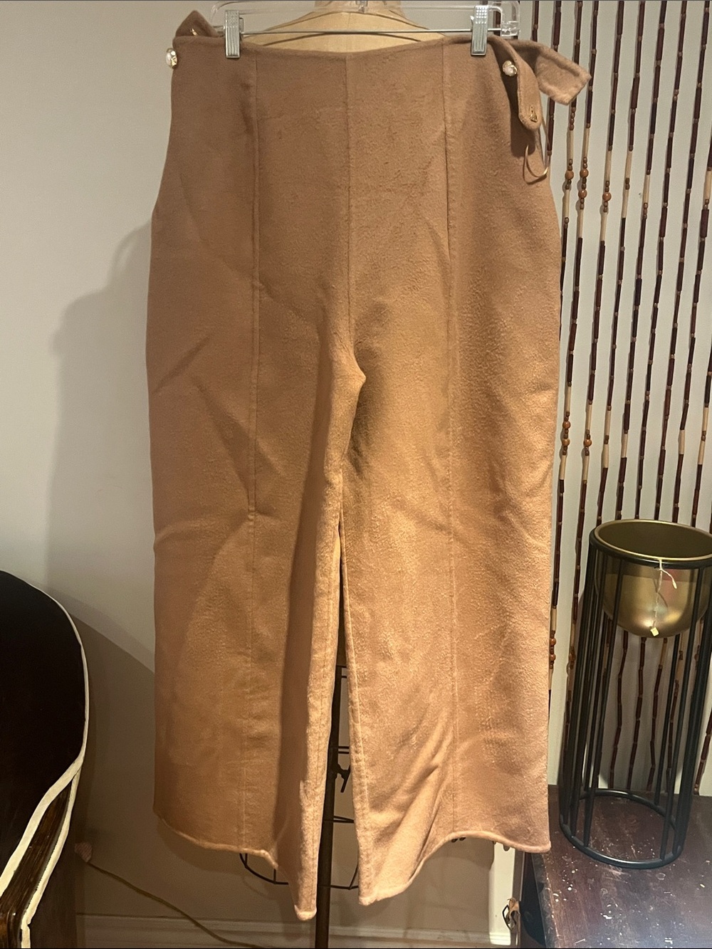 S. A. N. D. Cashmere blend Button-Side pants